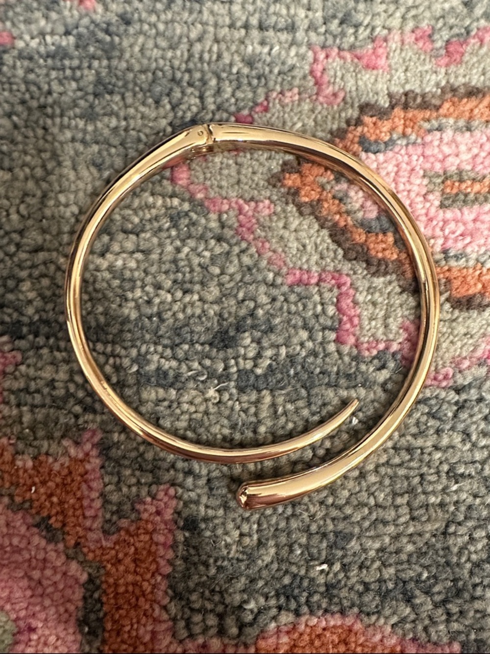 Anthropologie Chunky Molten Choker Necklace - Picture 4 of 4